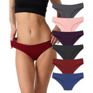 Bikini Panties for Womens 6 Pack